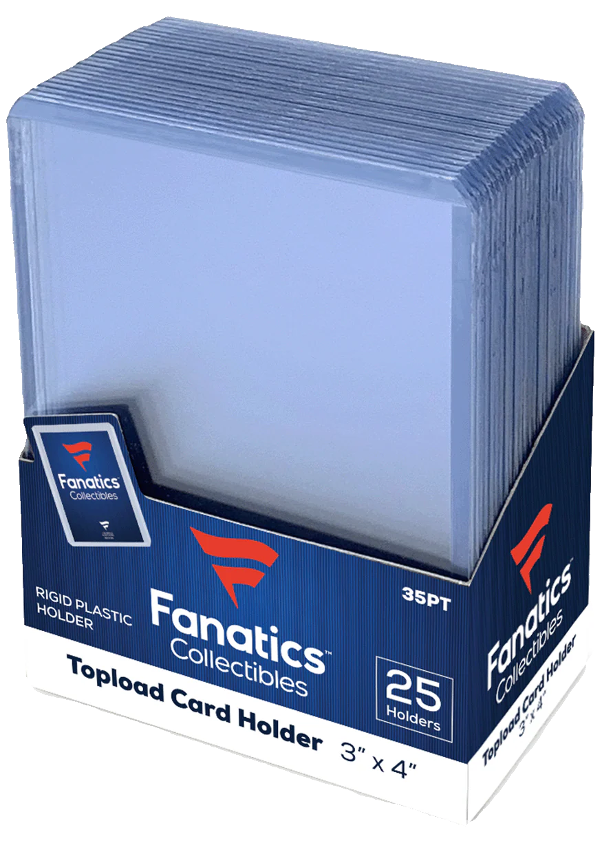 Fanatics Collectibles Toploader 35pt 3x4 Inch 25 Stück