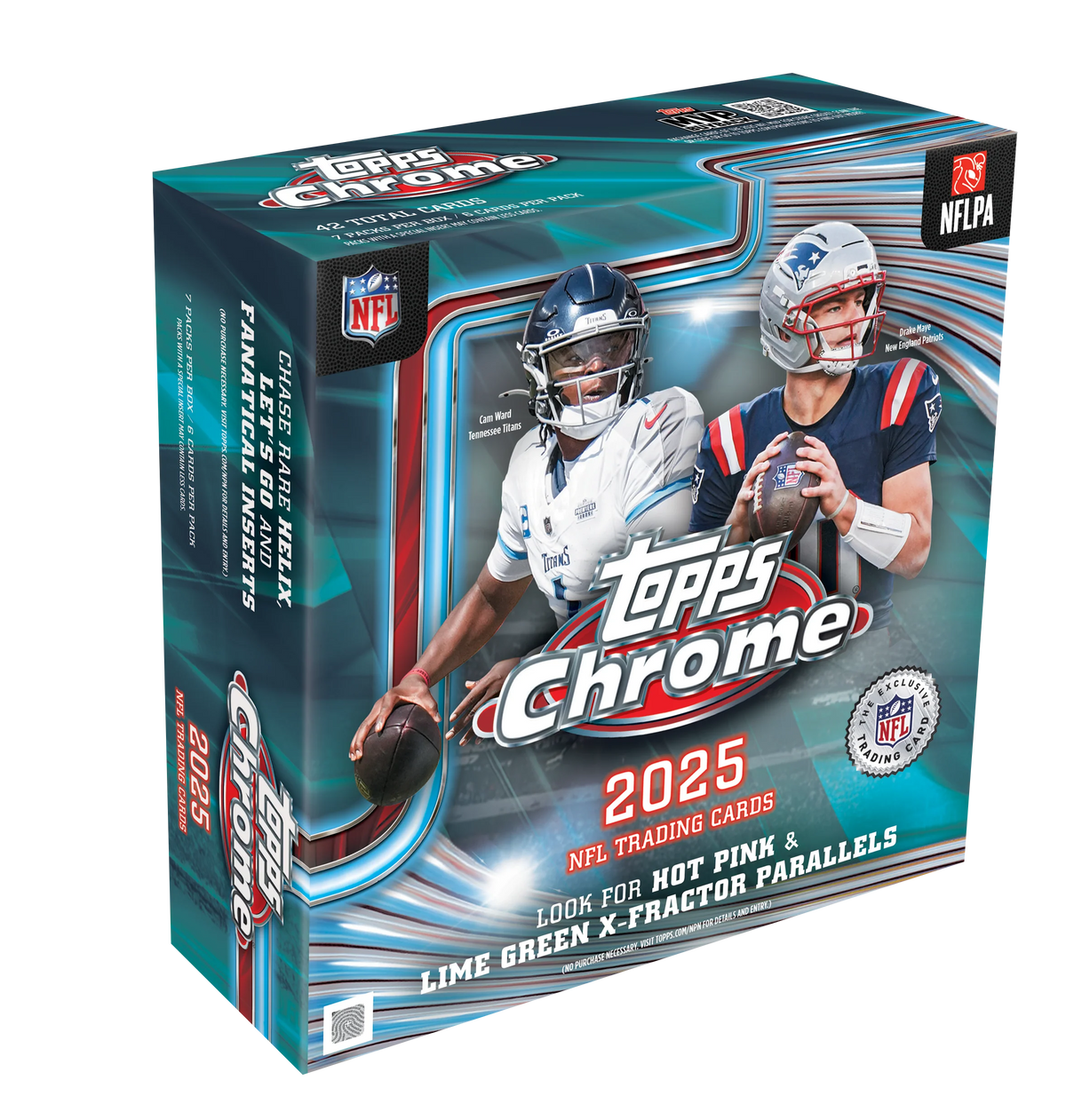 Topps Chrome NFL Football 2025 Mega Box