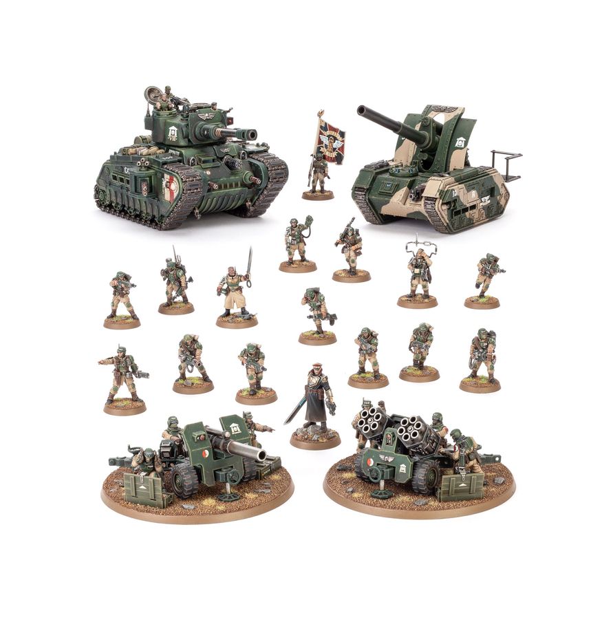 Warhammer 40k Streitmacht Zug des Astra Militarum
