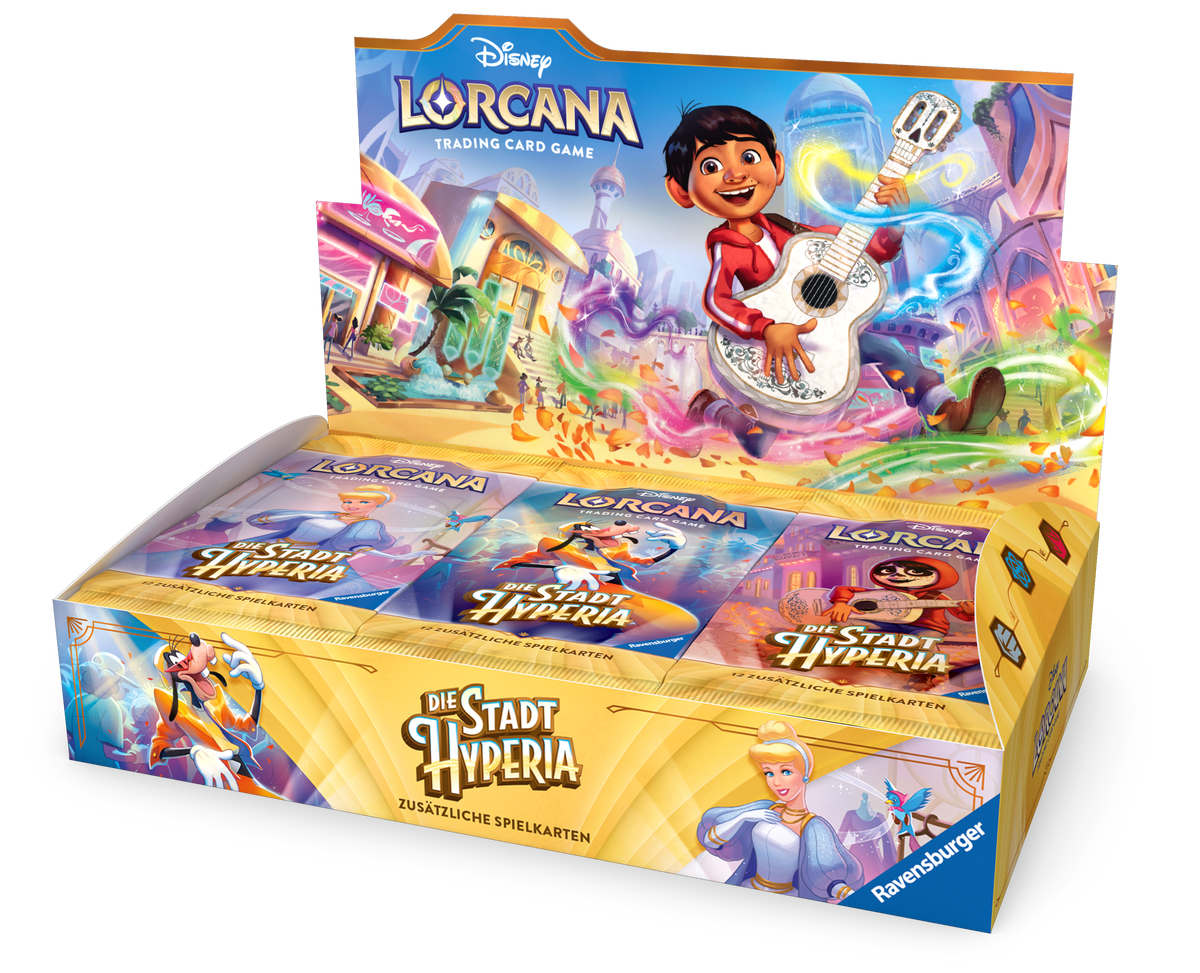 Disney Lorcana Die Stadt Hyperia (Set 14) Display - DE