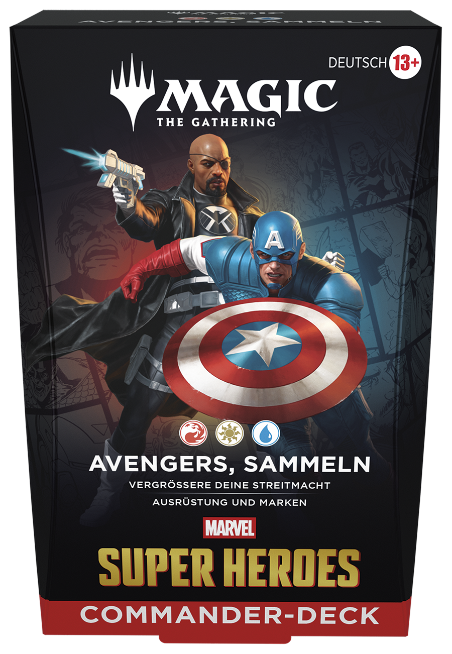 Magic: The Gathering Marvel Super Heroes (MSC) Commander Deck - DE