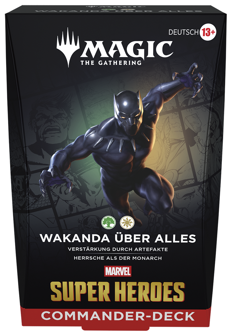 Magic: The Gathering Marvel Super Heroes (MSC) Commander Deck - DE