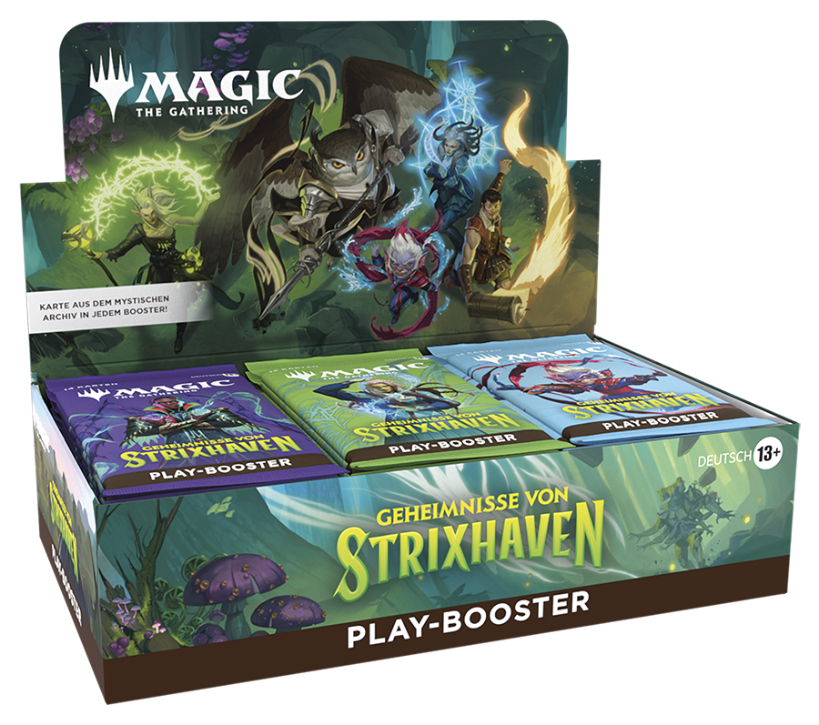 Magic: The Gathering Geheimnisse von Strixhaven (SOS) Play Booster Display - DE