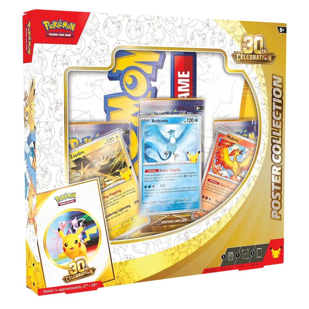 Pokémon 30th Celebration (30C) Poster Collection - EN