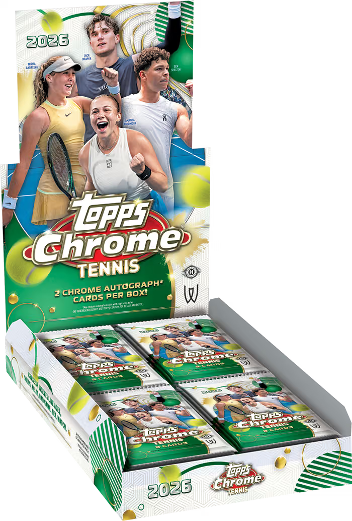 Topps Chrome Tennis 2026 Hobby Box