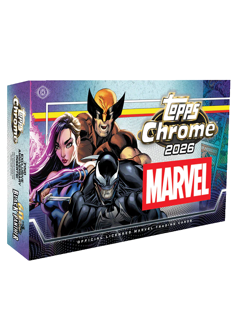 Topps Chrome Marvel Comics 2026 Hobby Box