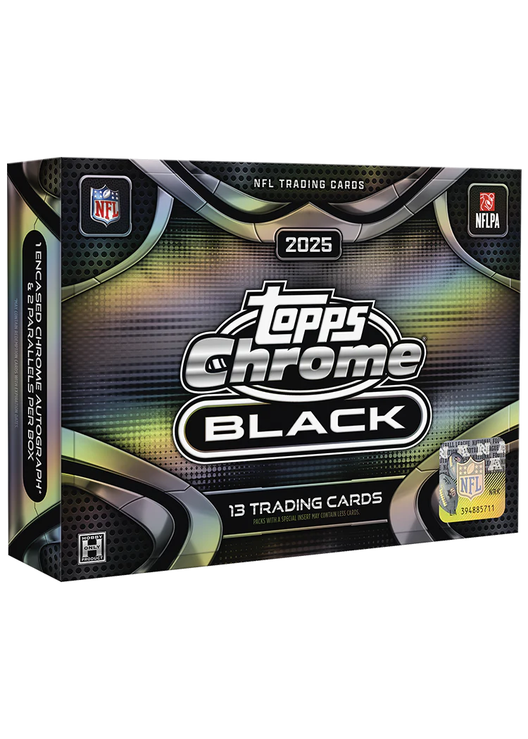 Topps Chrome Black Football 2025 Hobby Box