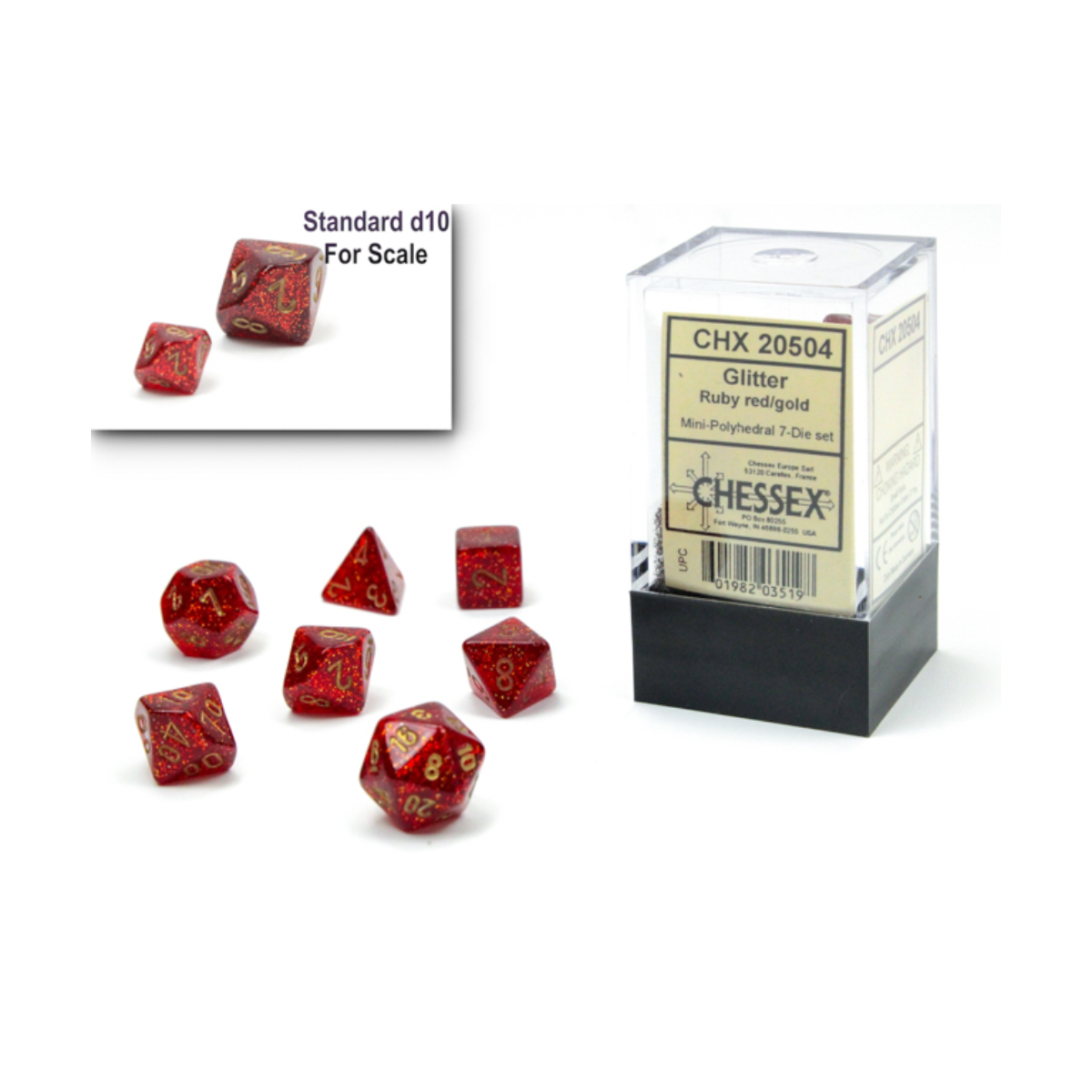 Chessex - 7-Die Set - Mini