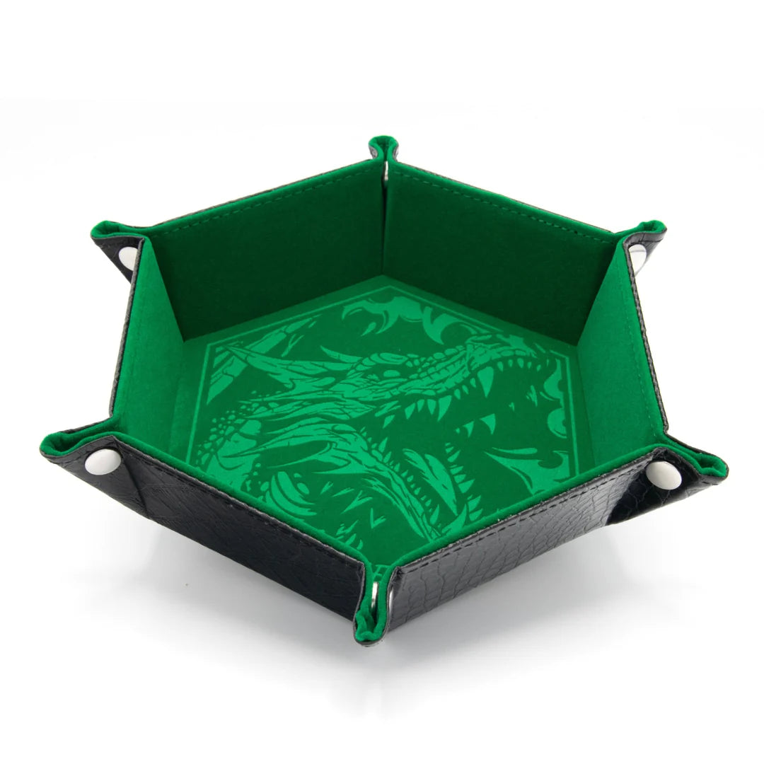 CritStones - Foldable Dice Tray - Dragon Skin Edition