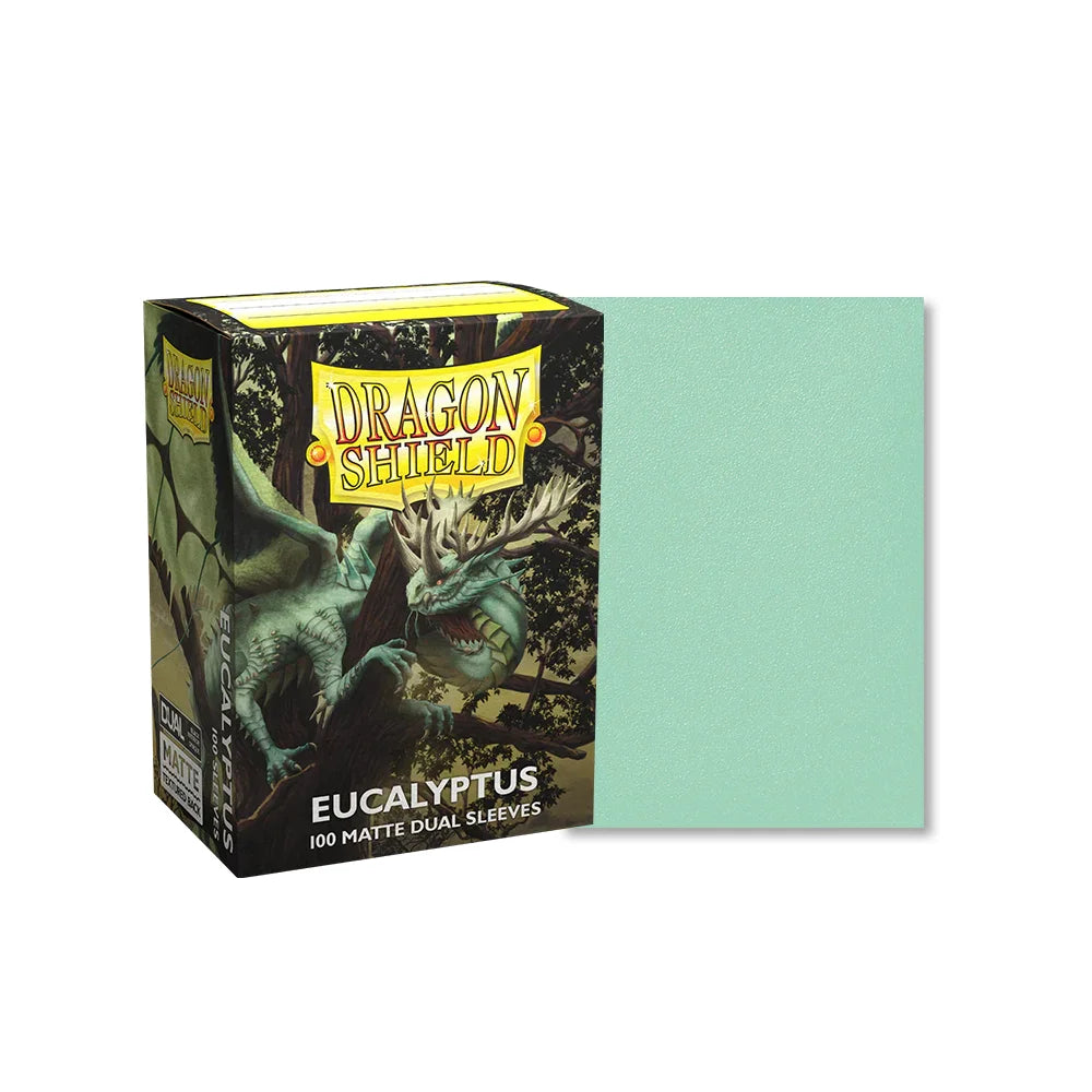 Dragon Sleeves - Standard Size - Matt Dual Eucalyptus TCG