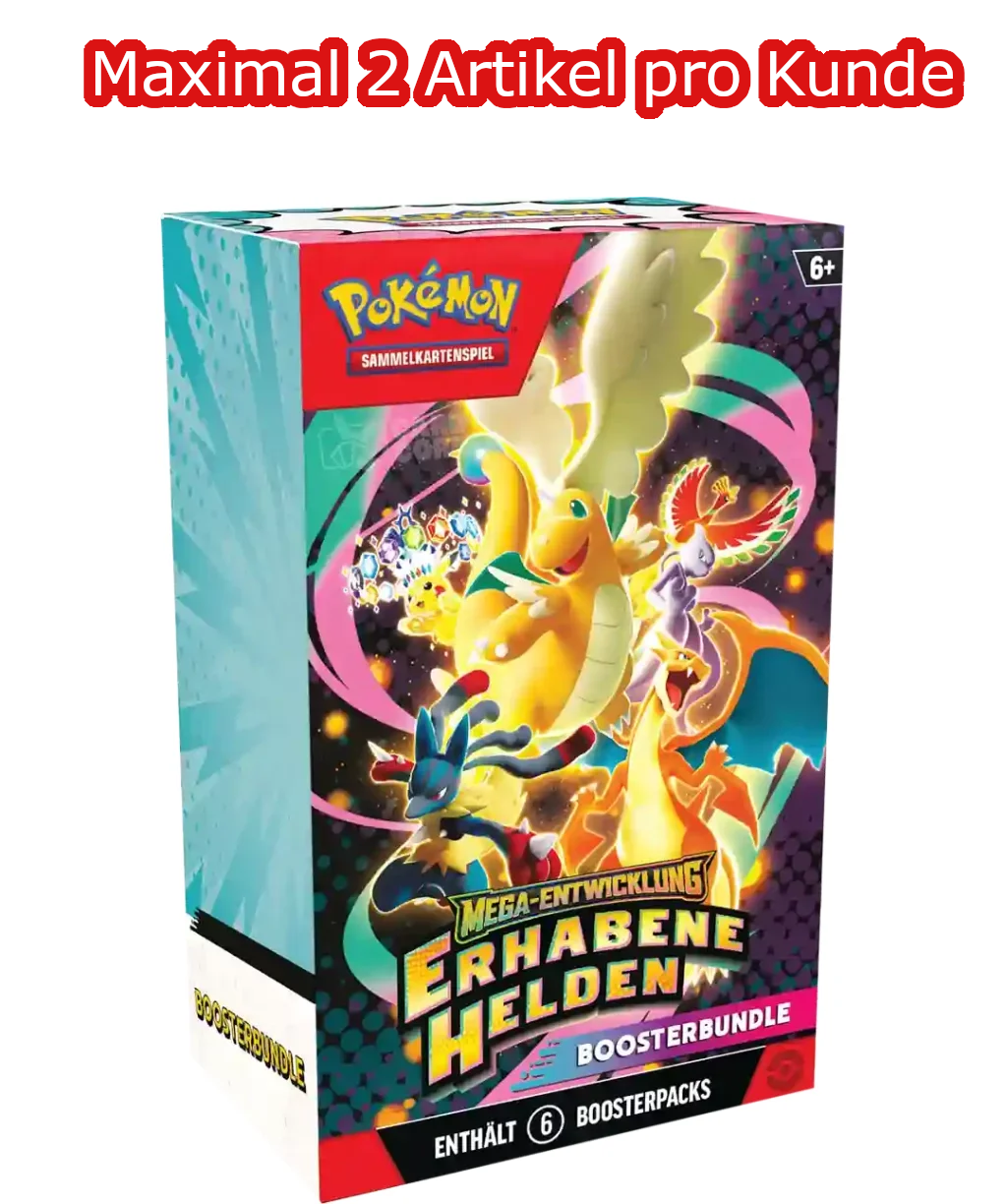 Pokémon Erhabene Helden (ASC) Booster Bundle - DE