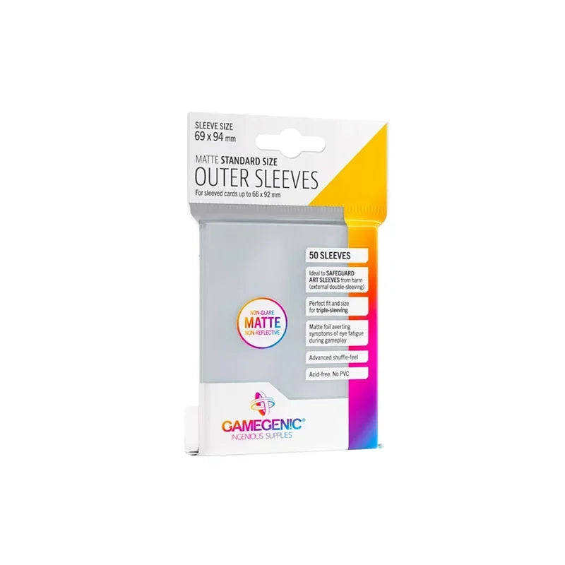 Gamegenic Outer Sleeves Matte Standard Size TCG Zubehör