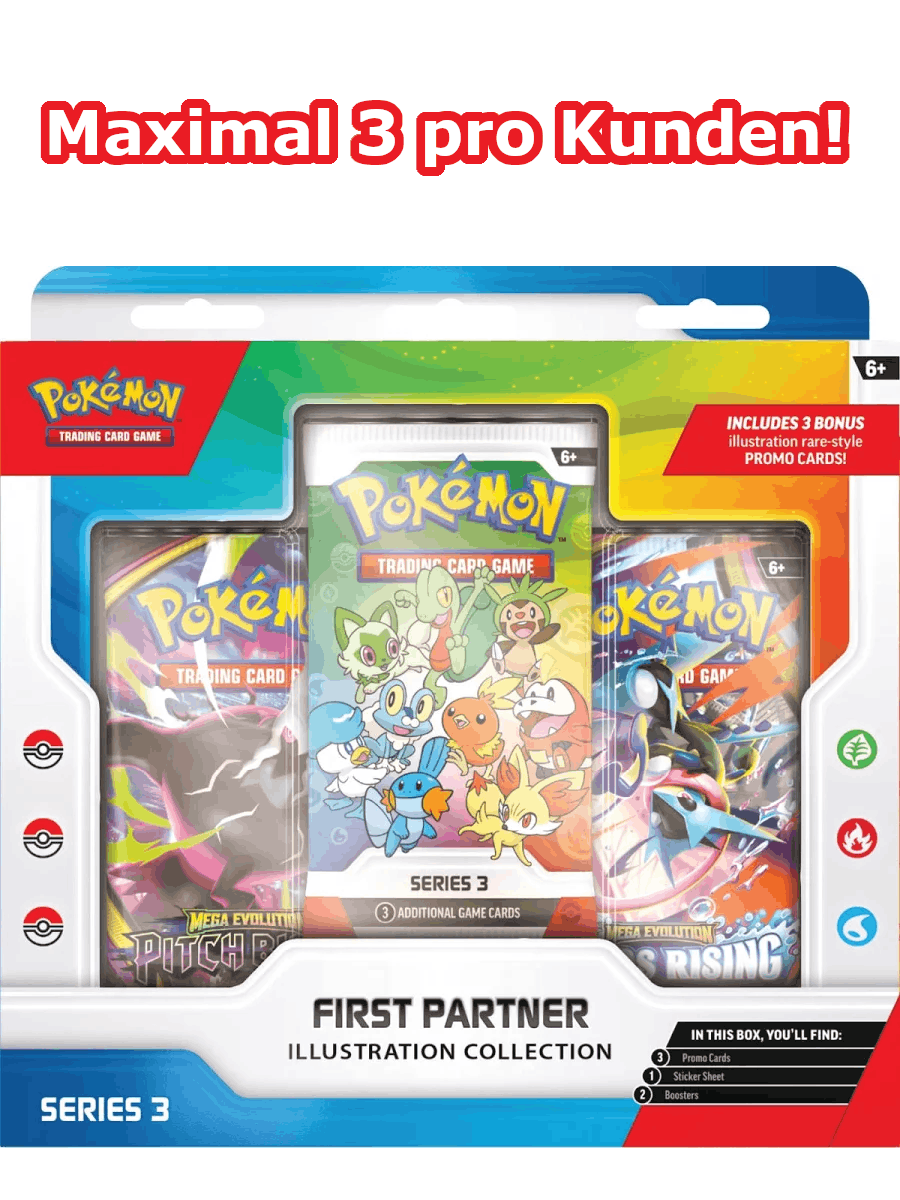 Pokémon First Partner Series 3 Illustration Collection - EN