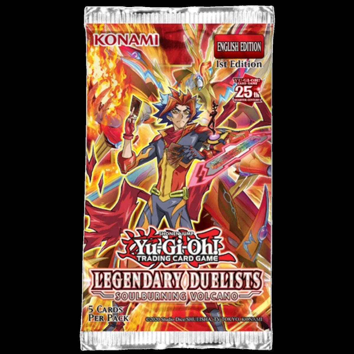 Legendary Duelists Soulburning Volcano Booster - DE
