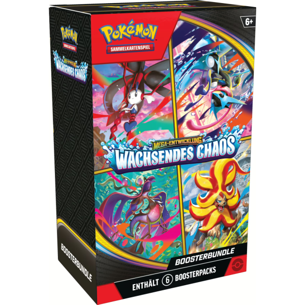 Pokémon Wachsendes Chaos (CRI) Boosterbundle - DE