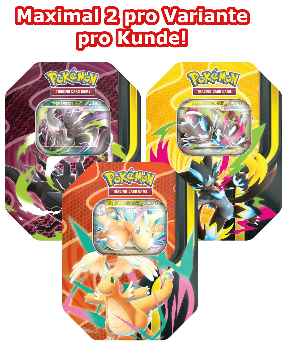 Pokémon Mega-Kräfte Tin - DE