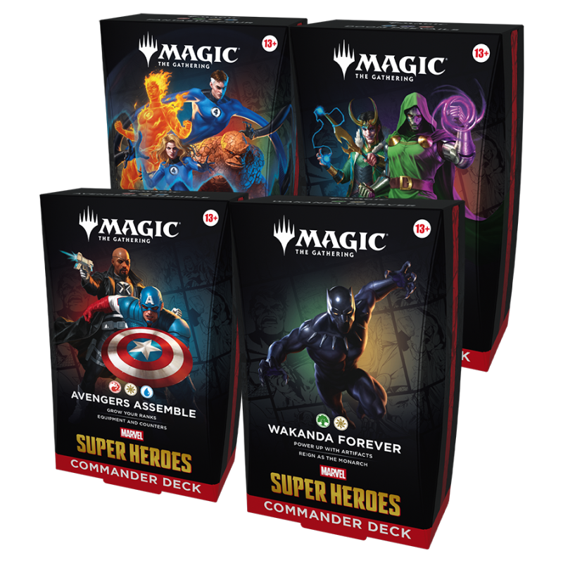 Magic: The Gathering Marvel Super Heroes (MSC) Commander Deck - EN