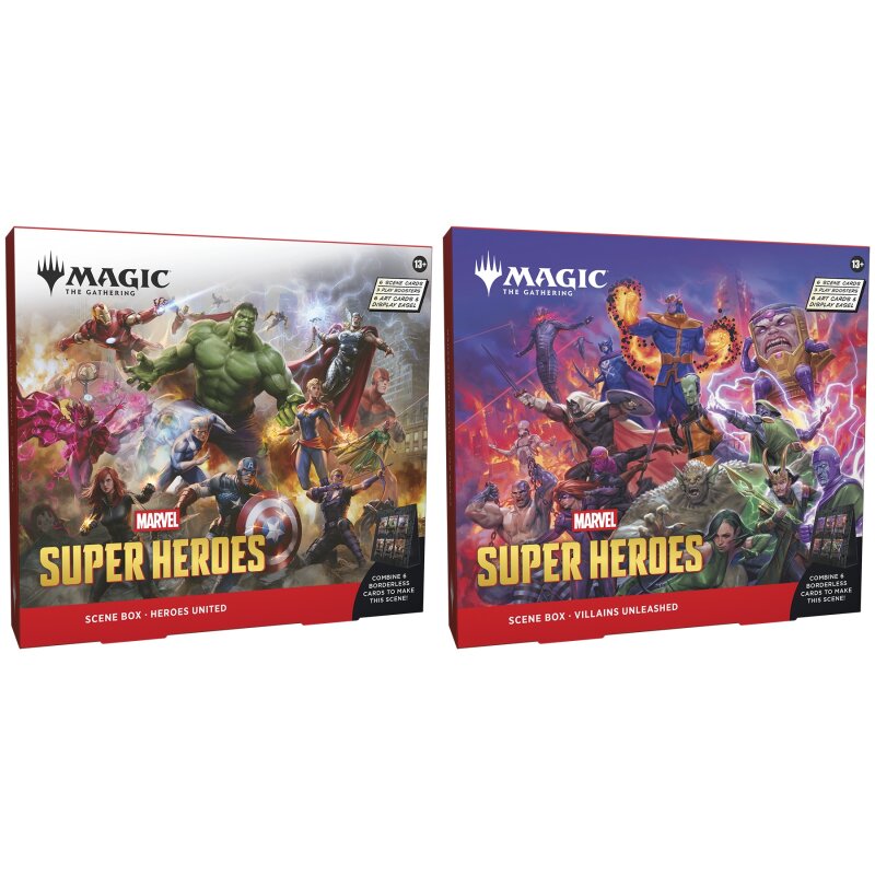 Magic: The Gathering Marvel Super Heroes (MSH) Scene Box - EN