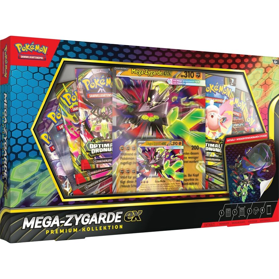Pokémon Mega-Zygarde-ex Premium-Kollektion - DE