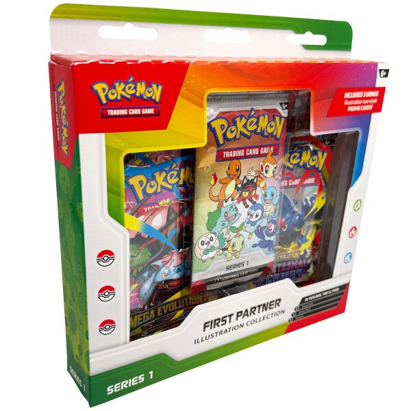 Pokémon First Partner Series 1 Illustration Collection - EN