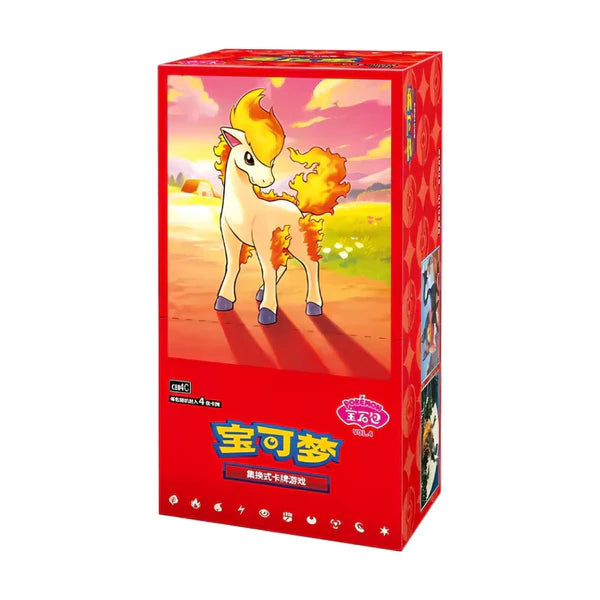 Pokémon Gem Pack Vol. 4 (CBB4C) Display - SC