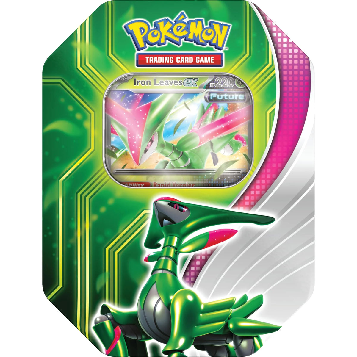 Pokémon - Paradox Clash Tins - EN Iron Leaves ex