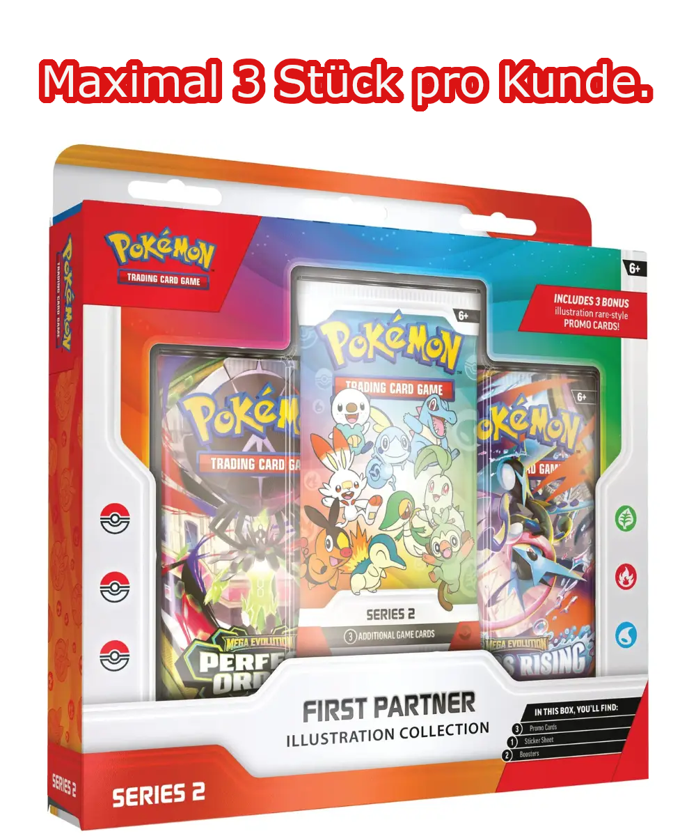 Pokémon First Partner Series 2 Illustration Collection - EN