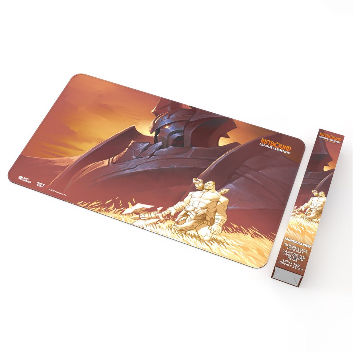 Riftbound Radiance Playmat – Mordekaiser mit Originalverpackung