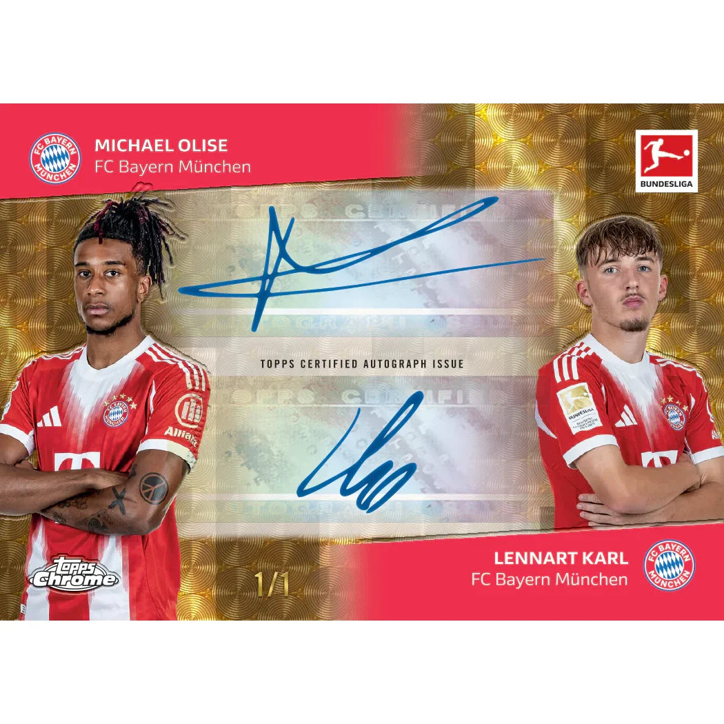 Topps Chrome® Bundesliga 2025/26 - Hobby Box