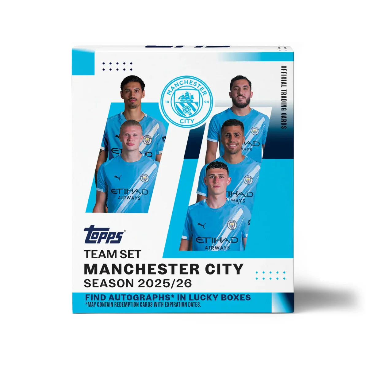 topps Team Set Manchester City Season 2025/26