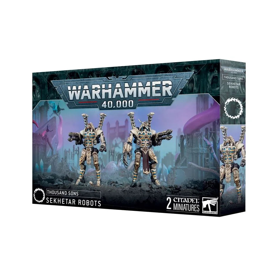 Warhammer 40k Thousand Sons Sekhetar Robots Warhammer 40k