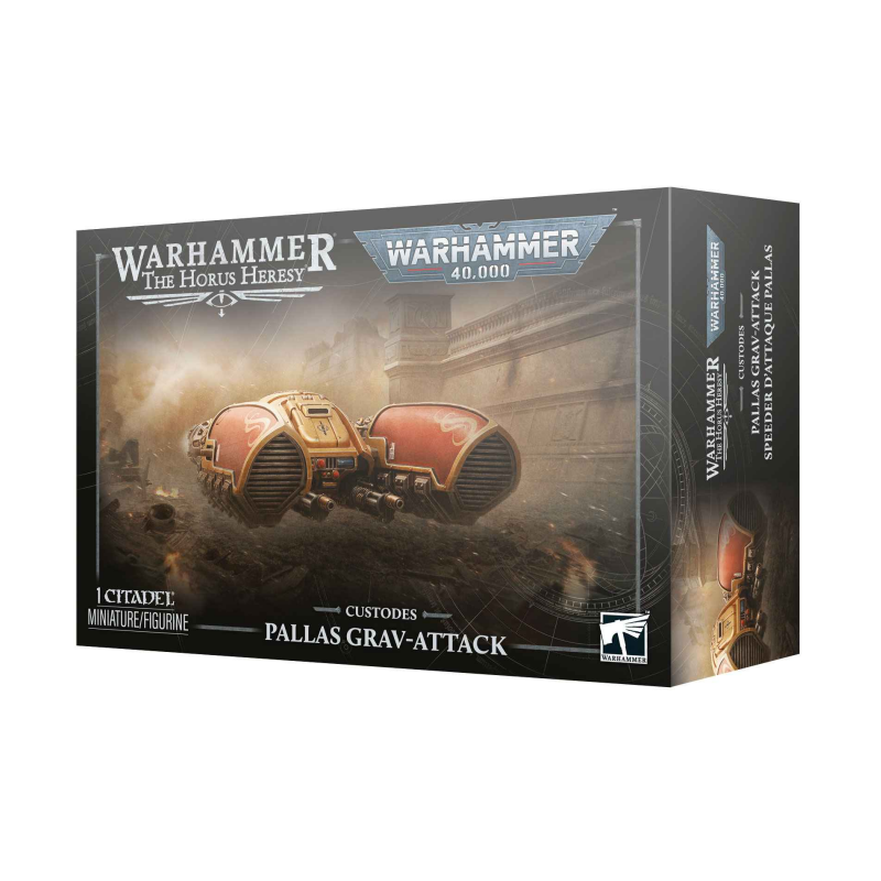 Warhammer 40k Adeptus Custodes Antigravschweber Pallas – Produktverpackung