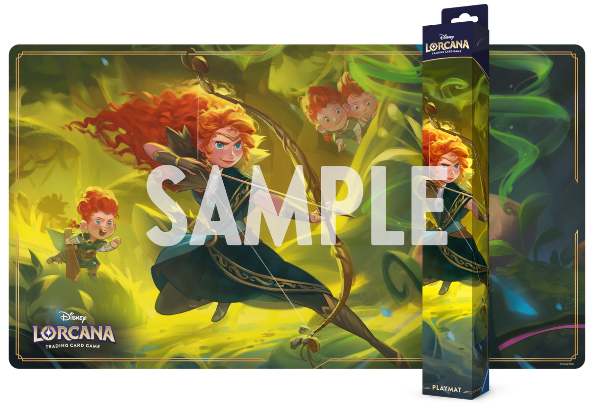 Disney Lorcana Unbekannte Wildnis Playmat Merida