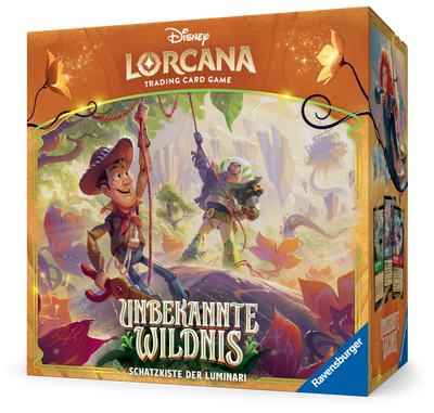 Disney Lorcana Unbekannte Wildnis (Set 12) Schatzkiste der Luminari - DE