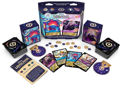 Disney Lorcana Technisch Brillant & Herrlich Durchgeknallt Zwei-Spieler Starterdeck - DE