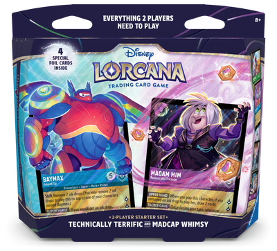 Disney Lorcana Technically Terrific & Madcap Whimsy Zwei-Spieler Starterdeck - EN