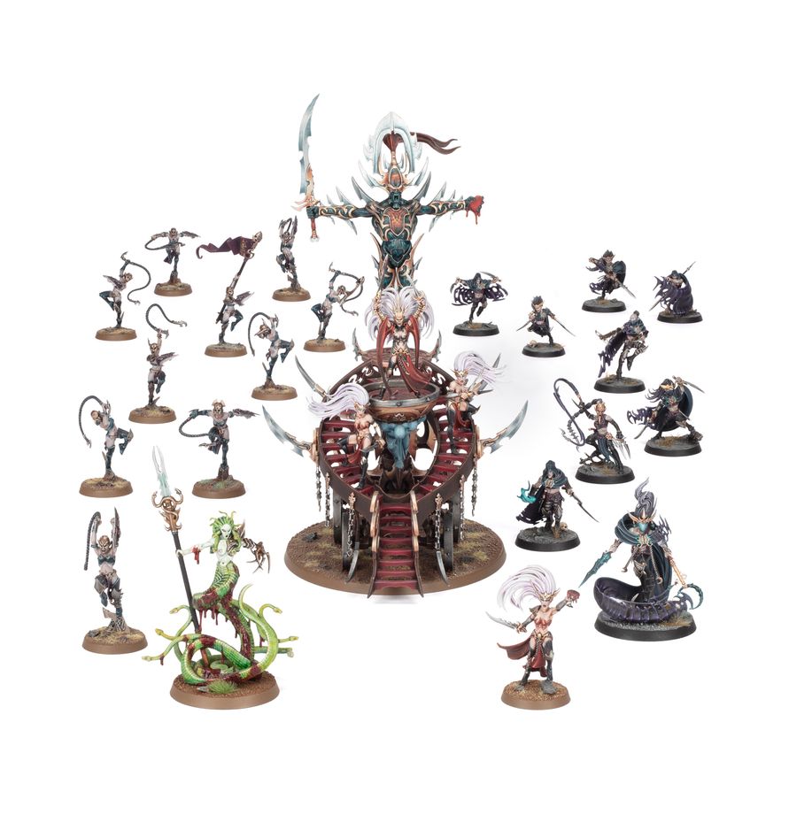 Warhammer Age of Sigmar Daughters of Khaine Speerspitze Khainitischer Schattenzirkel