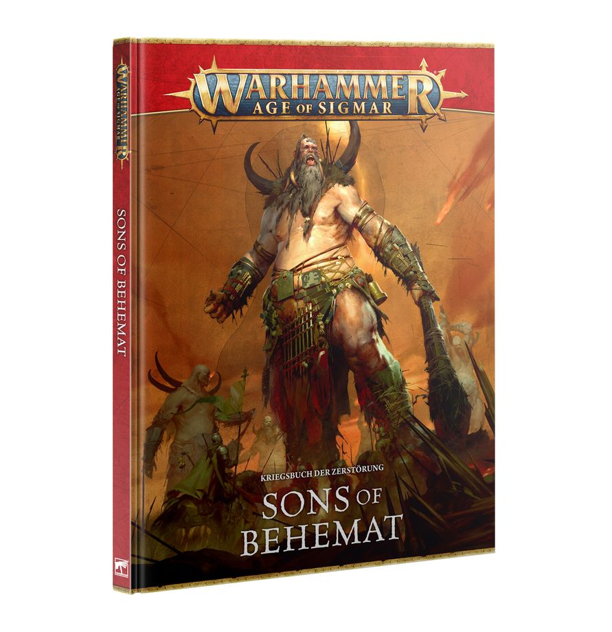Warhammer Age of Sigmar Kriegsbuch der Zerstörung: Sons of Behemat 2026 - DE