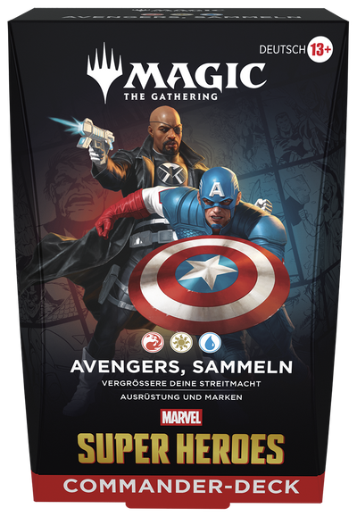 Magic: The Gathering Marvel Super Heroes (MSC) Commander Deck - DE