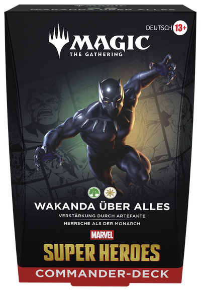 Magic: The Gathering Marvel Super Heroes (MSC) Commander Deck - DE