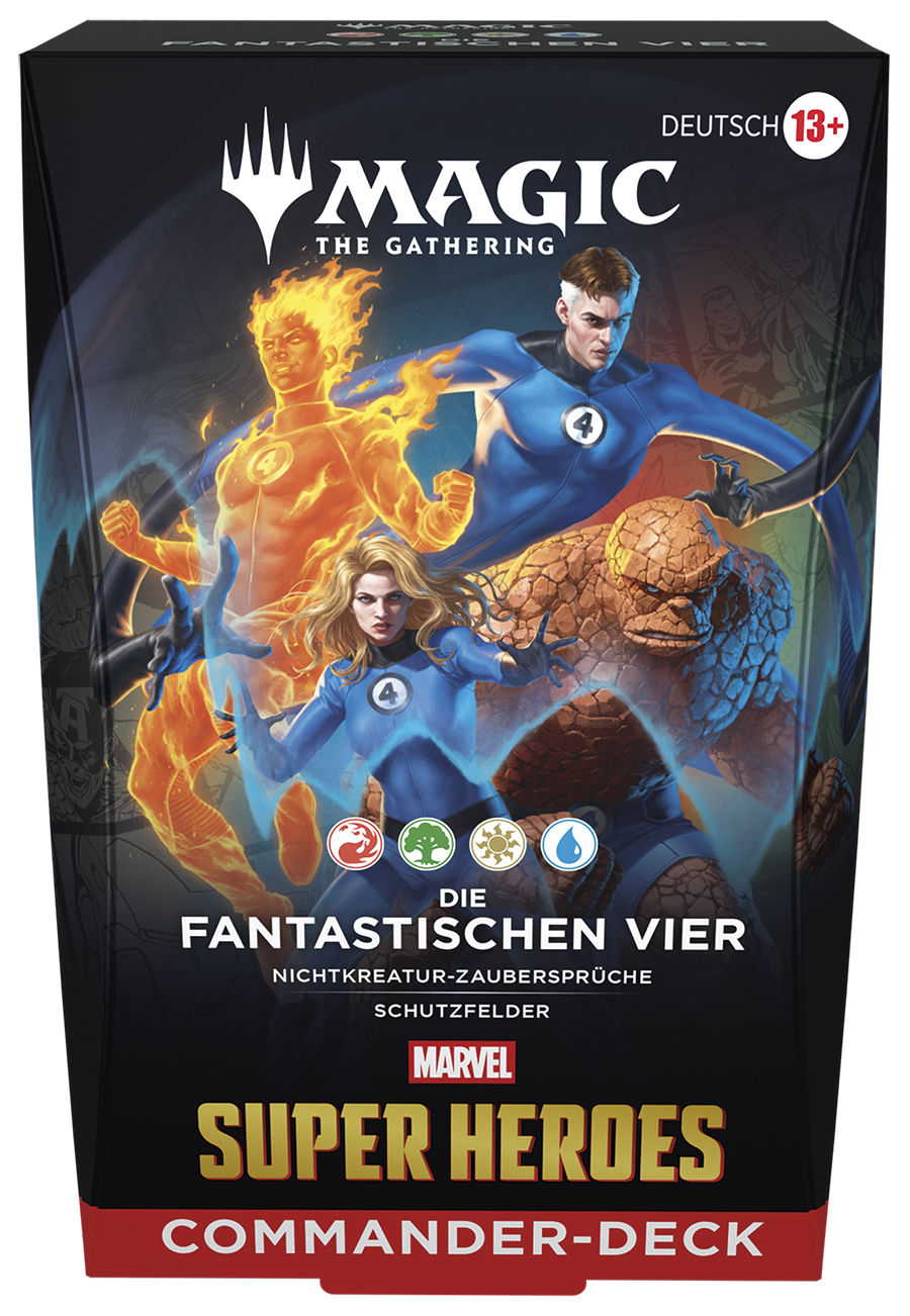 Magic: The Gathering Marvel Super Heroes (MSC) Commander Deck - DE