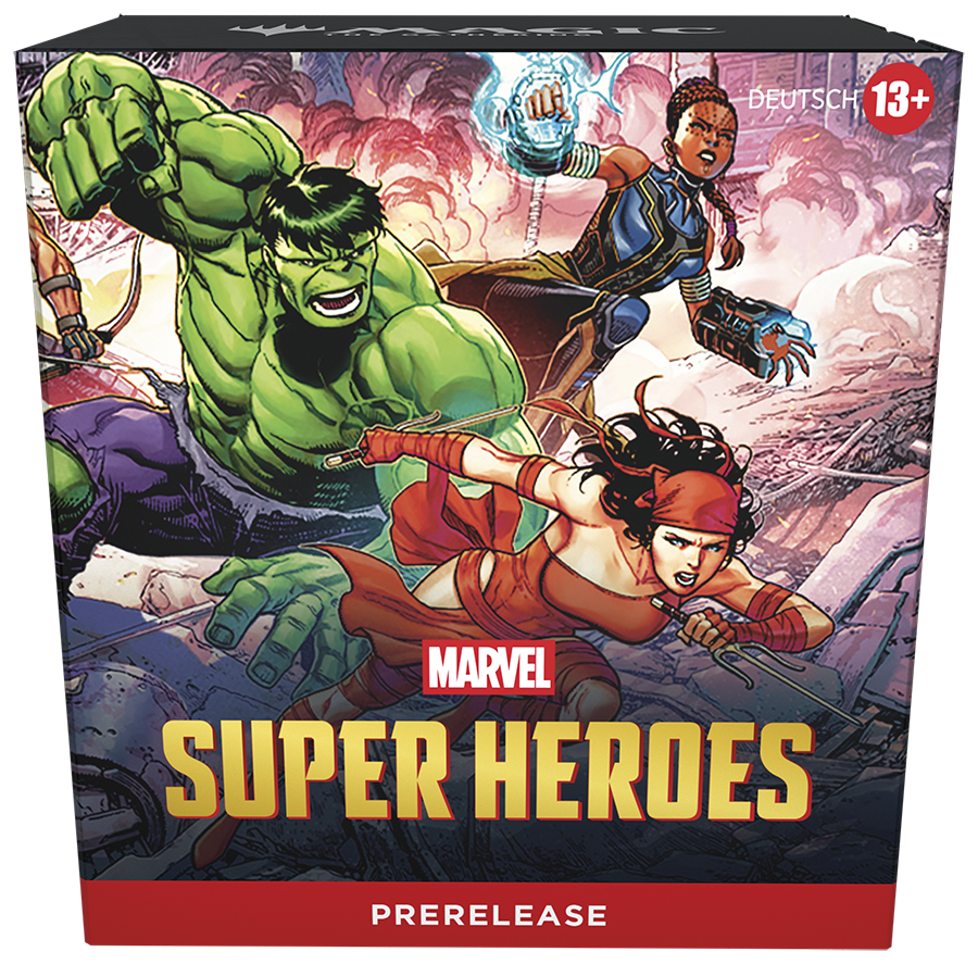 Magic: The Gathering Marvel Super Heroes (MSH) Prerelease Pack - DE
