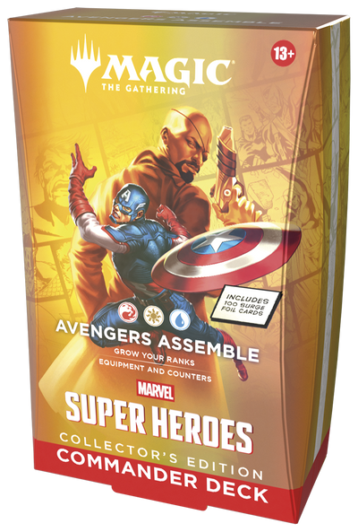 Magic: The Gathering Marvel Super Heroes (MSC) Commander Deck Collector's Edition - EN