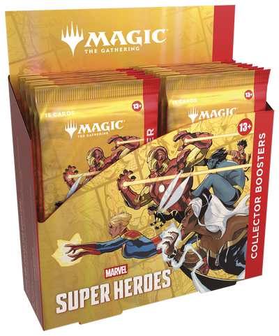 Magic: The Gathering Marvel Super Heroes (MSH) Collector Booster Display - EN