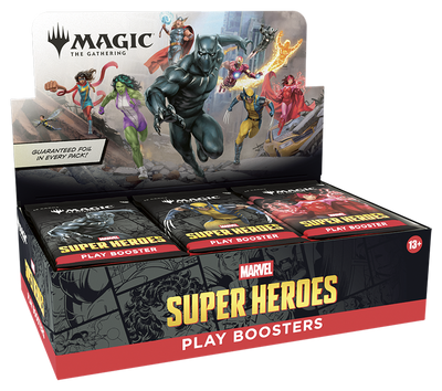 Magic: The Gathering Marvel Super Heroes (MSH) Play Booster Display - EN