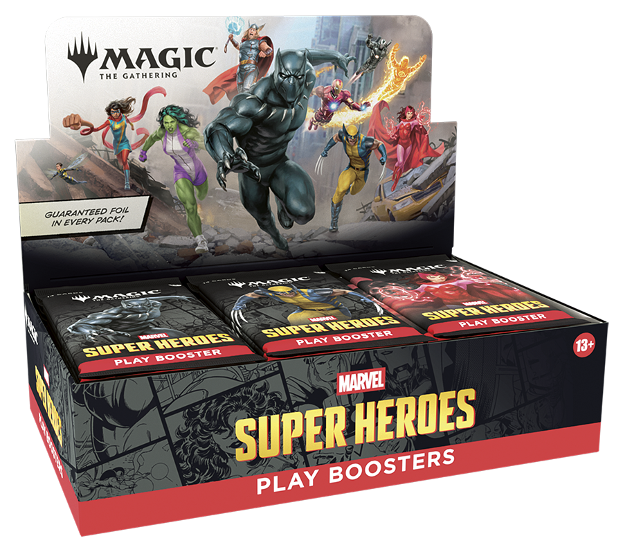 Magic: The Gathering Marvel Super Heroes (MSH) Play Booster Display - EN