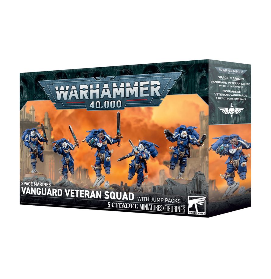 Warhammer 40k Space Marines Expugnatorgardetrupp mit Sprungmodulen