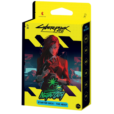 Cyberpunk TCG Welcome to Night City Beta Starter Deck - EN