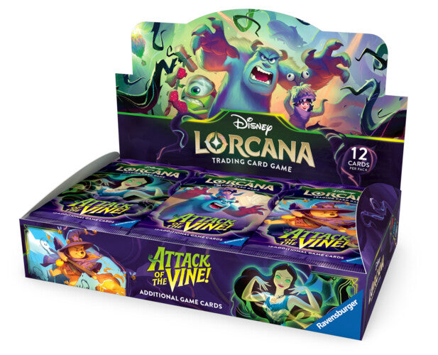 Disney Lorcana Attack of the Vine! (Set 13) Display - EN