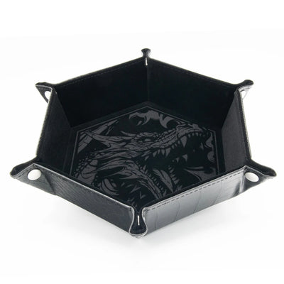 CritStones - Foldable Dice Tray - Dragon Skin Edition